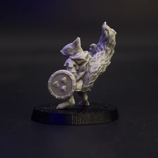 Ironpaw back antropomorph squirrel miniature Ironpaw