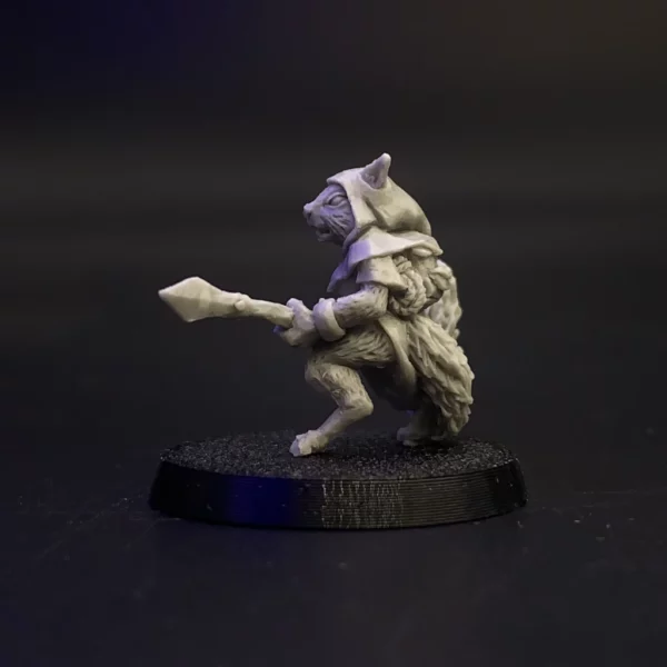 Quickthorn back antropomorph squirrel miniature Quickthorn